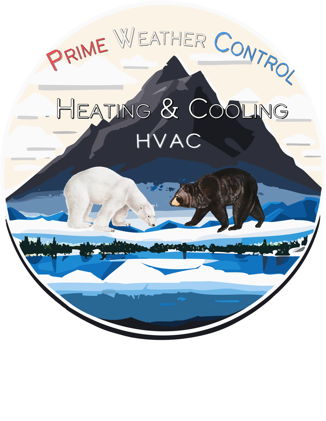 Prime Weather Control Heating & Cooling logo